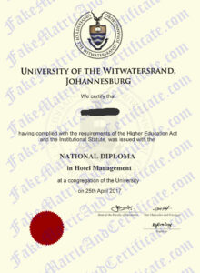 Diploma - Wits